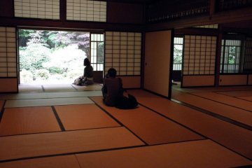 Japanese style residence in tatami
