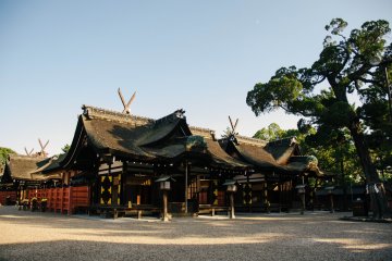 <p>Sumiyoshi shrines.</p>
