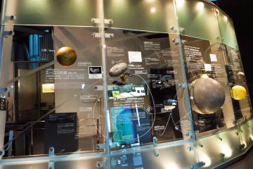 <p>Miraikan has a lot of information on space and what humankind has discovered so far&nbsp;</p>
