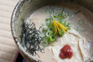 Mamezen Soba (Soymilk Ramen) &gt; ราเม็งเกียวโตสูตรน้ำเต้าหู้ที่สร้างสรรค์ชามอร่อยสูตรเด็ดไม่เหมือนใคร