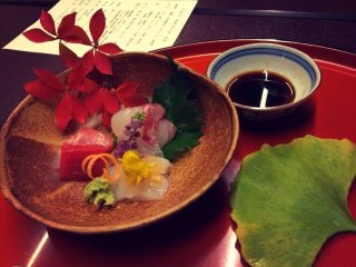 De d&eacute;licieux sashimi, les plus frais que j&#39;ai mang&eacute; jusqu&#39;alors !