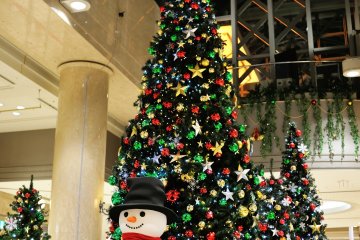 <p>The six-meter-high giant Christmas Tree standing at the gorgeous Galleria of Diamor</p>