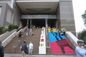Spa World's Shinsekai entrance