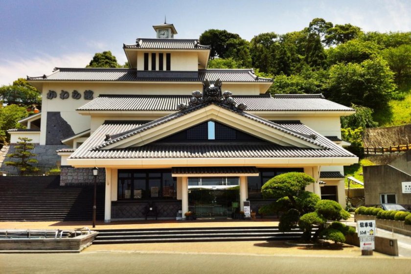 Kawara-Kan Tile Museum from the front