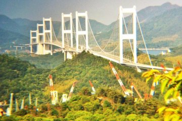 The suspension bridges of the Shimanami Kaido