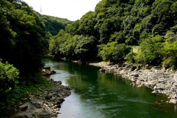 Uji River in Summer
