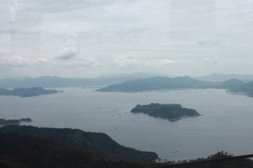 <p>View from Mount Misen</p>