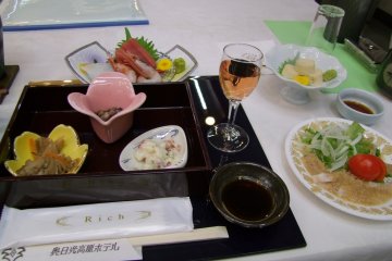 <p>Meal fit for a king</p>