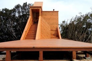 New observation deck built on a ley line between Ise Shrine and Mount Fuji