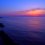 福井鷹巣海岸の夕陽