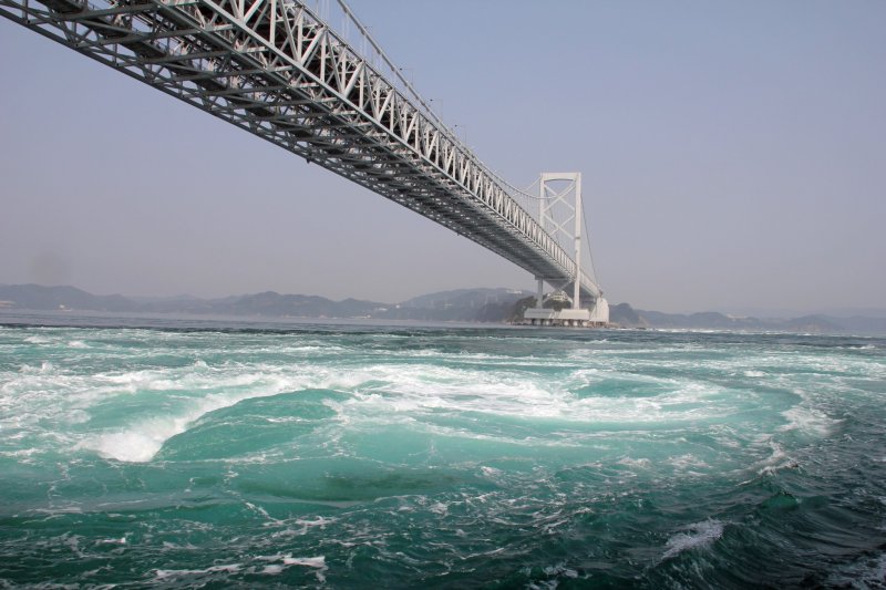 <p>Ohnaruto Bridge and Naruto whirlpools</p>
