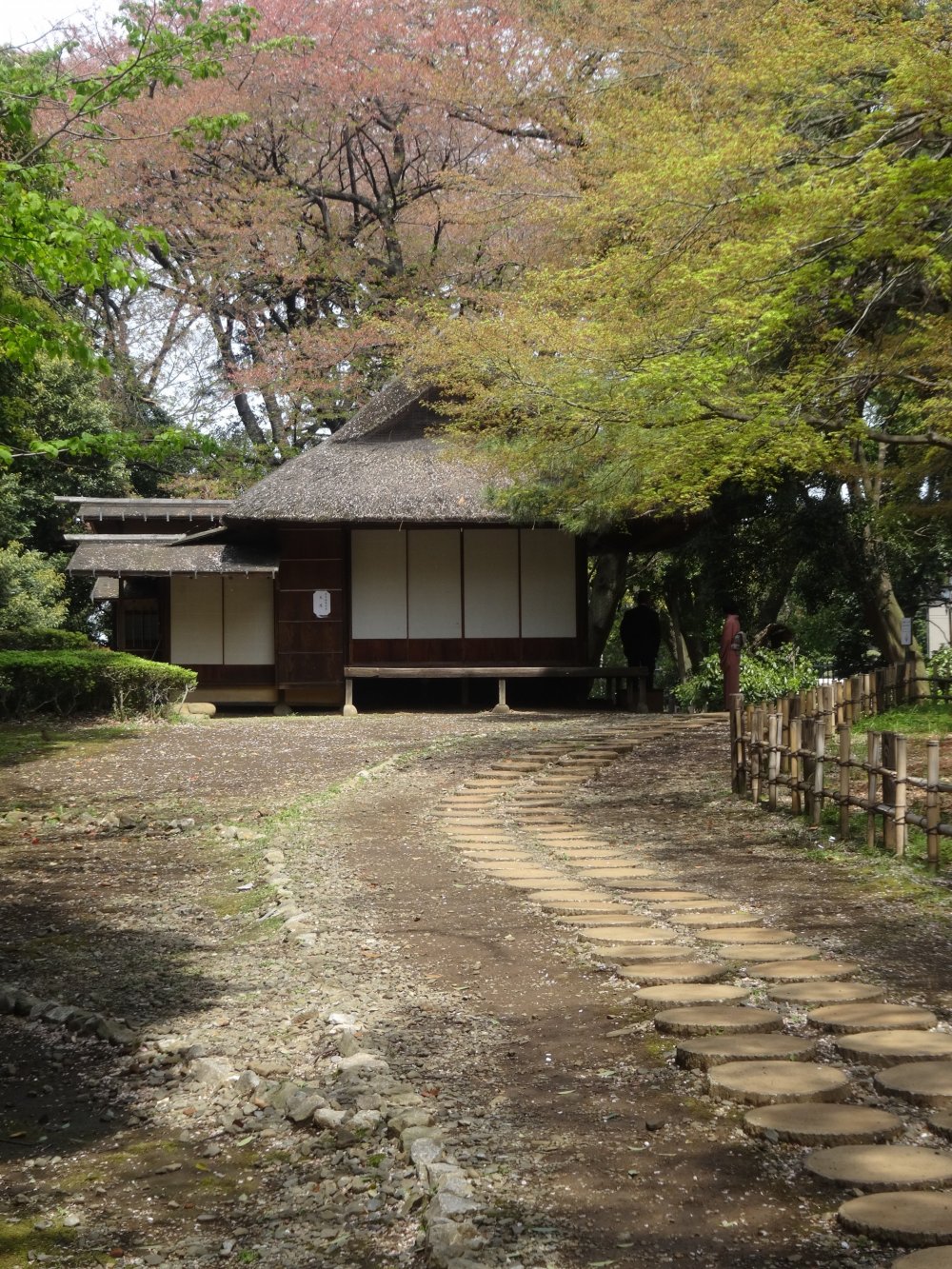 The museum&#39;s garden is home to six tea houses