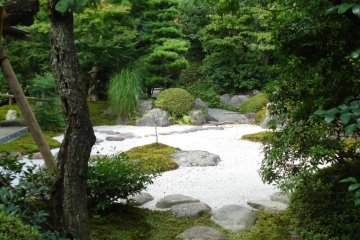 Rock garden at Jomyoji Temple