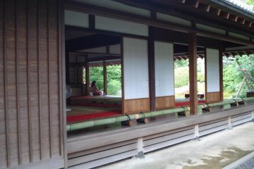 Tea house at Jomyoji Temple
