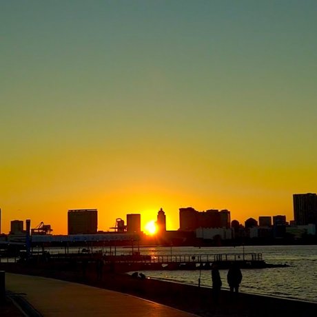 Odaiba Waterfront Sunset