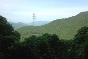 Mountain Views with Unbeleivably Giant Power Pylon