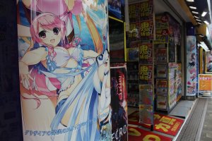 Stretches of roads filled with anime and manga stores&nbsp;
