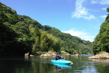 <p>We were instructed how to paddle and we were led a gentle part of the river which is perfect for beginners.</p>