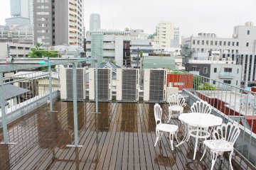 <p>The rooftop deck (which looks even better in the sun!)</p>