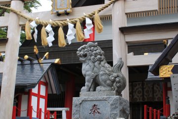 <p>Komitake Shrine at the 5th station of Fuji &nbsp;</p>