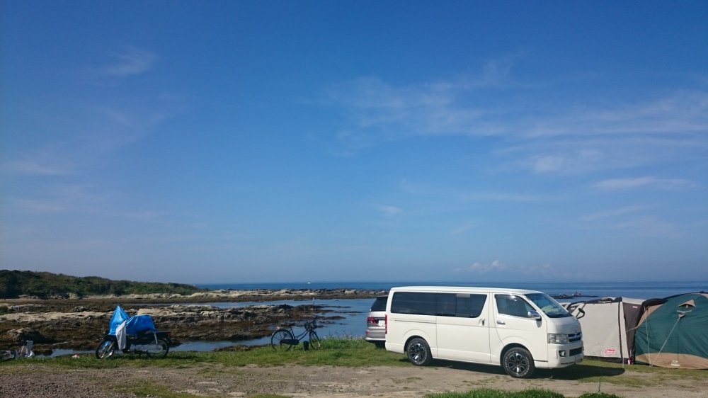 Quang cảnh xinh đẹp của bờ biển Chiba