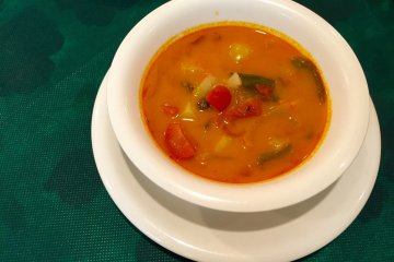 <p>Goulash soup or Gulyas leves</p>