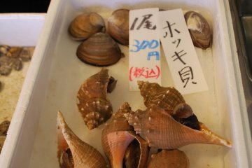 <p>Fresh shellfish</p>