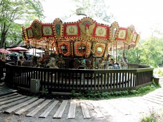 The carousel in the forest