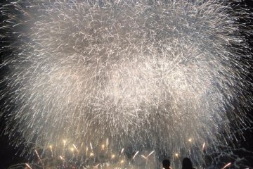 Fireworks festival in Yokohama