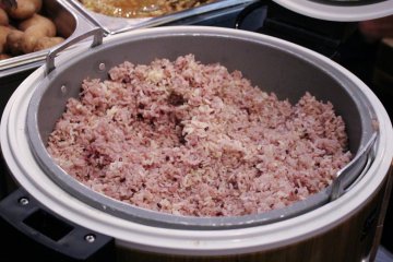 Mixed grain rice