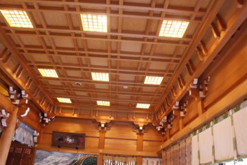 <p>The ceiling of the main hall</p>