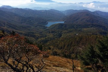 <p>The view from Mt. Daibosatsu.</p>
