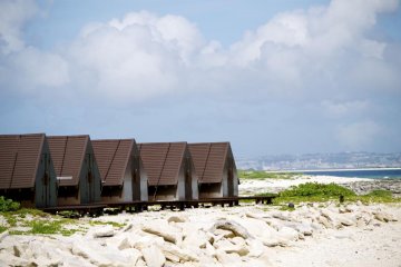 Spend the night in these rest cottages and have the whole island to yourself !