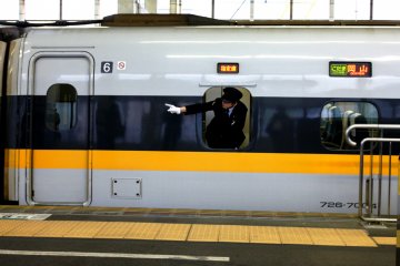 From Shin Osaka, take a bullet train to Hiroshima with a JR Sanyo Pass