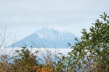<p>Mt Fuji taken from Otome Pass</p>