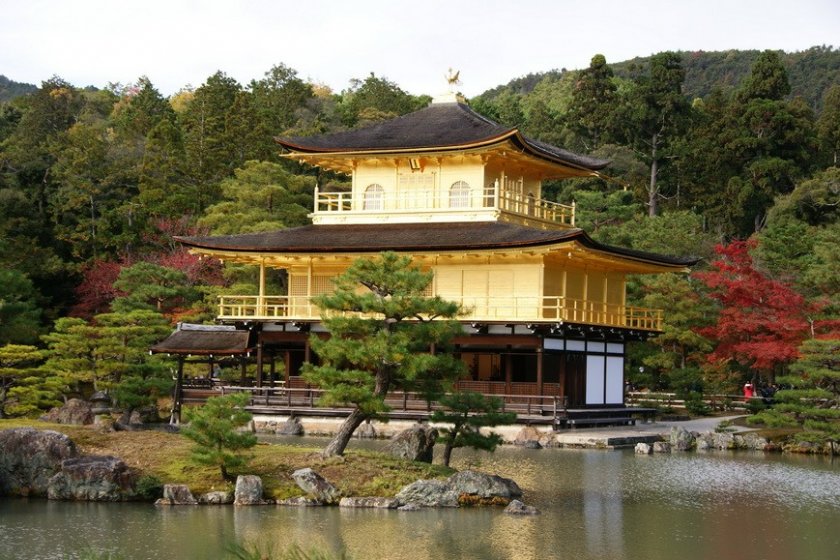 วัดคินคะคุจิ ( Kinkakuji Temple ) หรือ วัดพลับพลาทอง ( Golden Pavilion )
