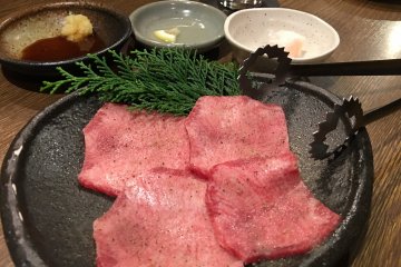 <p>First in the line-up for grilled beef was cow&#39;s tongue.</p>