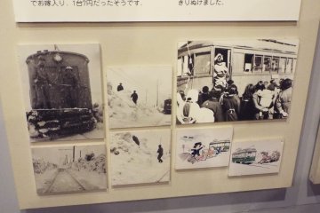 <p>Pictures tell the story of transportation in Asahikawa</p>
