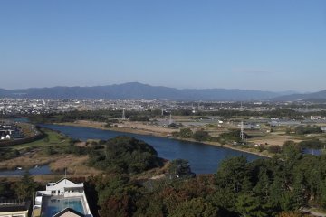 The view from Toyohashi City Hall