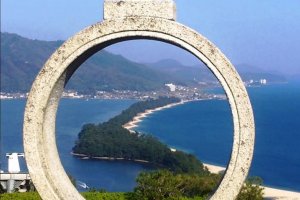 Take a different view of Amanohashidate
