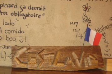 The Writing on the Wall, C'est La Vie, Next to our Table