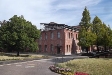 <p>One of the old factory buildings</p>
