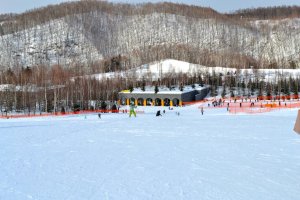 The ‘Family Slope’ at Takino Snow World