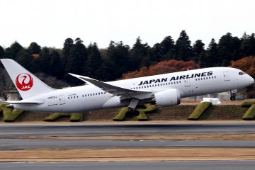 Широкофюзеляжный самолет Boeing JAL 
