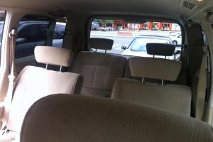 Comfortable Clean Interior of Mr Doi's Taxi