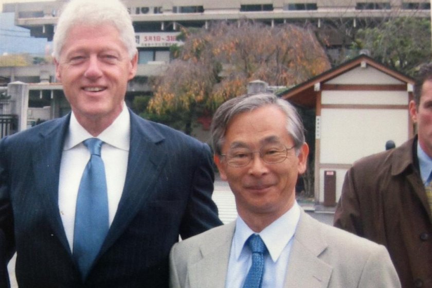 Mr Bill Clinton and Mr Doi