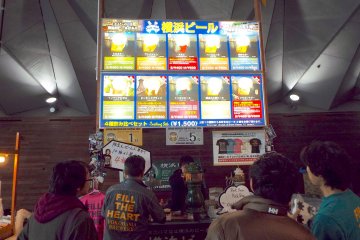 <p>Yokohama Brewery booth</p>
