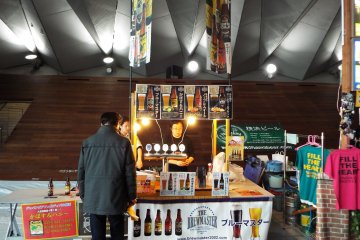 <p>The Brew Masters booth</p>
