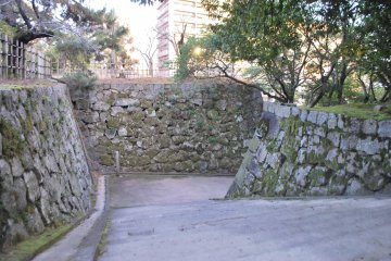 A path leading up to the castle