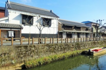 A scene in Sawara's historic district